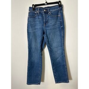 NWT J.Crew 9" Vintage Slim Straight Ankle Blue Jeans Sz 26P